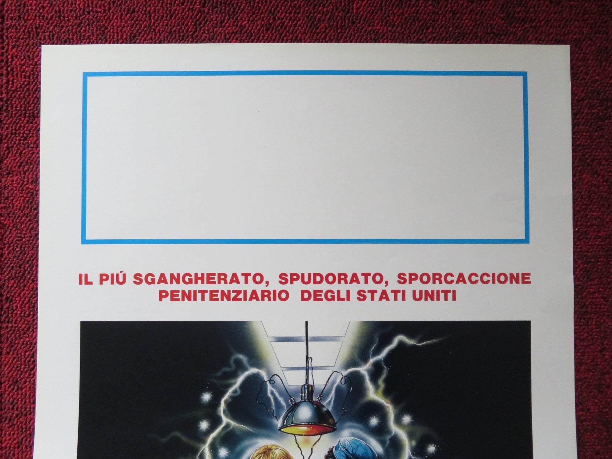 DOIN' TIME ITALIAN LOCANDINA POSTER JEFF ALTMAN DEY YOUNG 1985 Rendezvous Cinema Movie posters