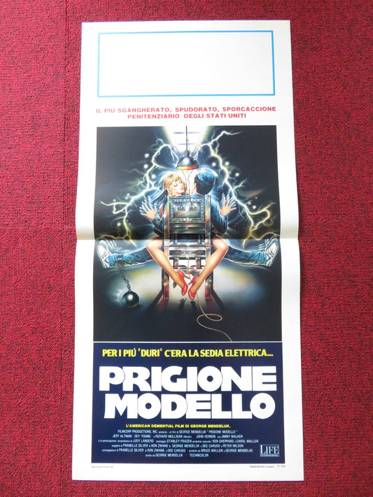 DOIN' TIME ITALIAN LOCANDINA POSTER JEFF ALTMAN DEY YOUNG 1985 Rendezvous Cinema Movie posters