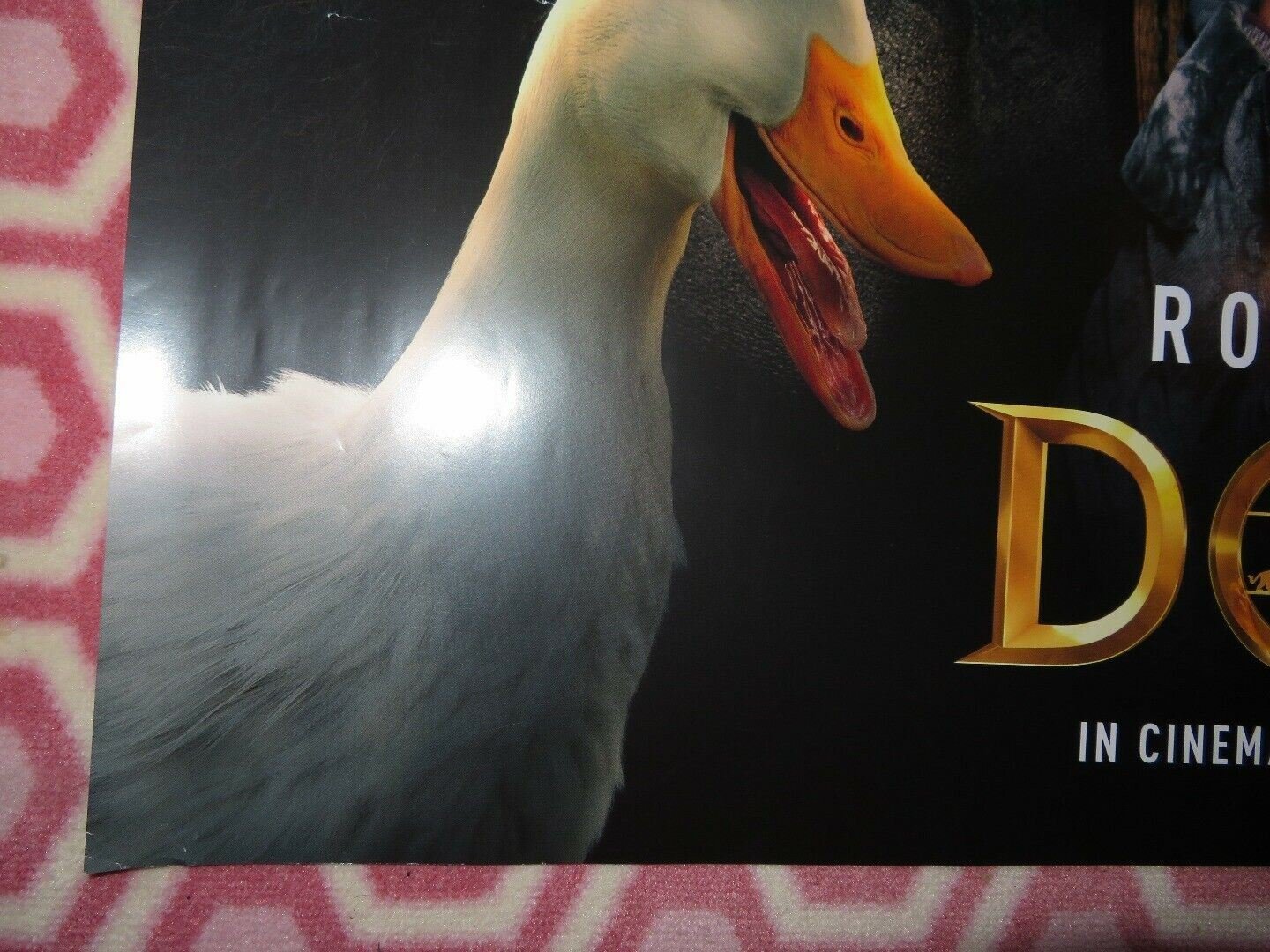 DOLITTLE QUAD (30"x 40") ROLLED POSTER ROBERT DOWNEY JR. ANTONIO BANDERAS 2020 Rendezvous Cinema Movie posters