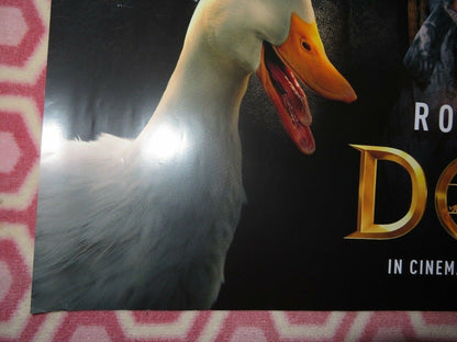 DOLITTLE QUAD (30"x 40") ROLLED POSTER ROBERT DOWNEY JR. ANTONIO BANDERAS 2020 Rendezvous Cinema Movie posters