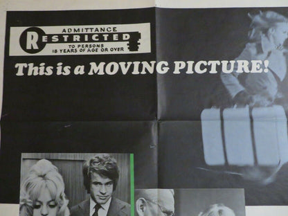 DOLLAR $ US ONE SHEET POSTER WARREN BEATTY GOLDIE HAWN GERT FROBE Rendezvous Cinema Movie posters