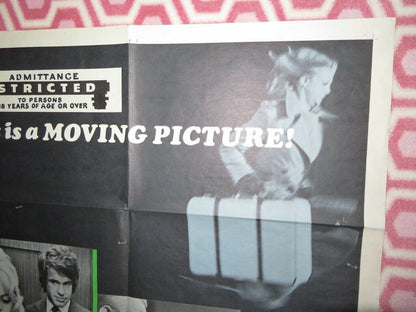 DOLLAR $ US ONE SHEET POSTER WARREN BEATTY GOLDIE HAWN GERT FROBE Rendezvous Cinema Movie posters