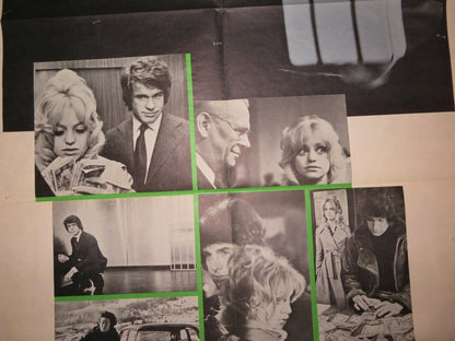 DOLLAR $ US ONE SHEET POSTER WARREN BEATTY GOLDIE HAWN GERT FROBE Rendezvous Cinema Movie posters