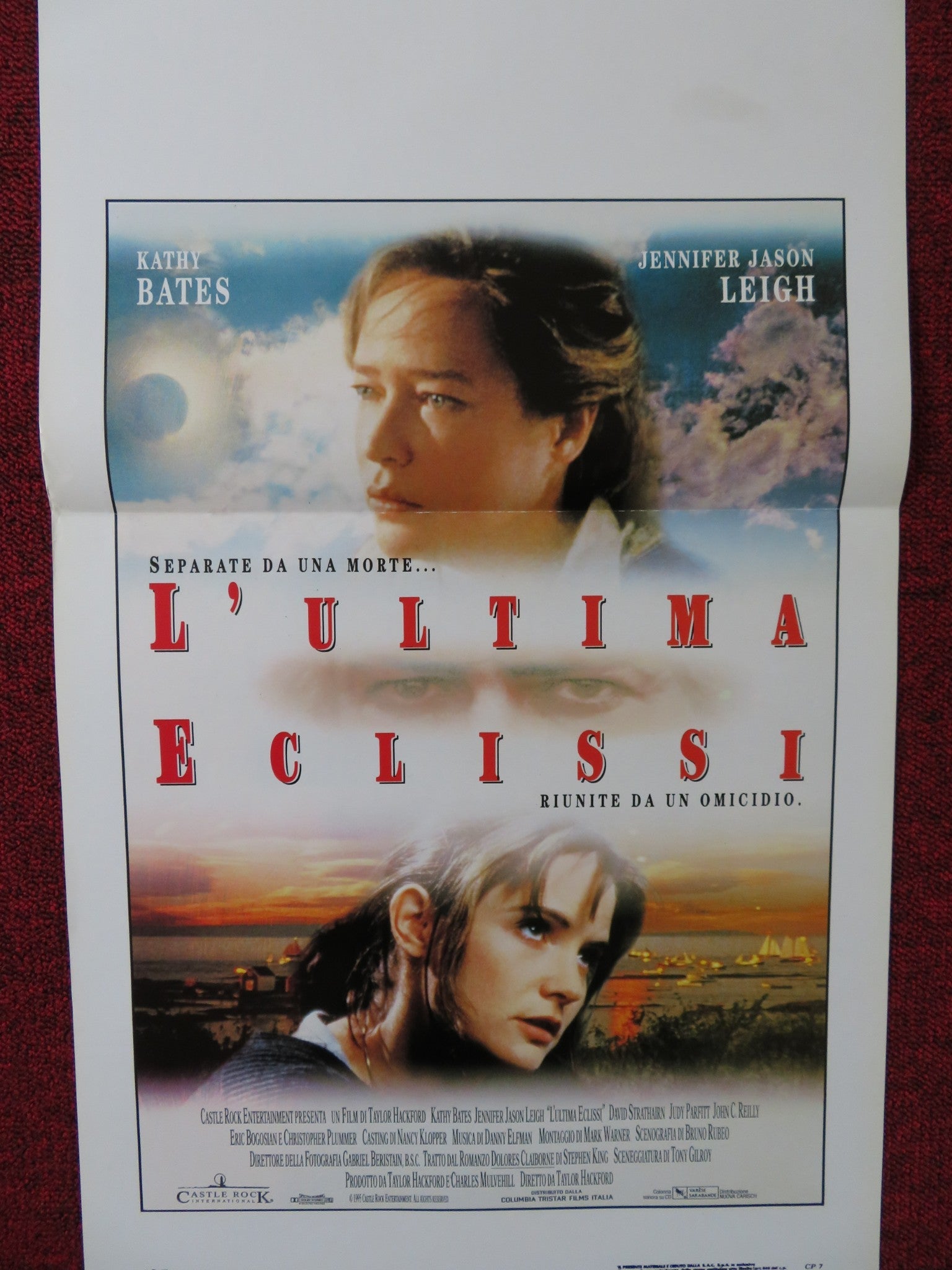 DOLORE CLAIBORNE ITALIAN LOCANDINA POSTER KATHY BATES JENNIFER JASON LEE 1995 Rendezvous Cinema Movie posters