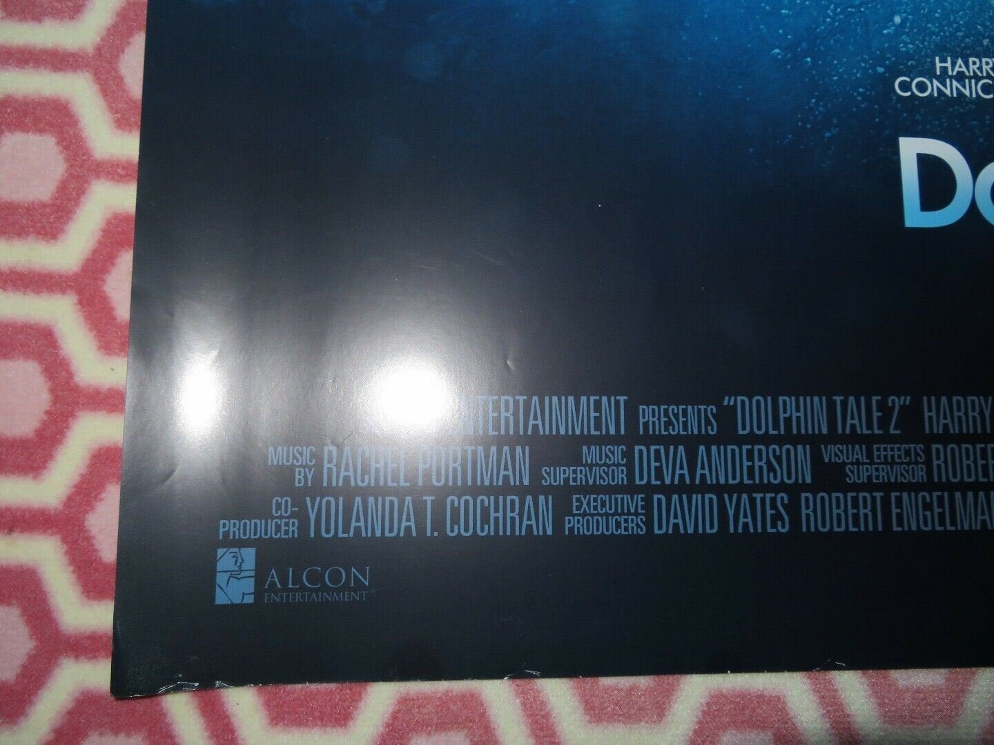 DOLPHIN TALE 2 QUAD (30"x 40") ROLLED POSTER HARRY CONNICK JR. MORGAN FREEMAN Movie posters