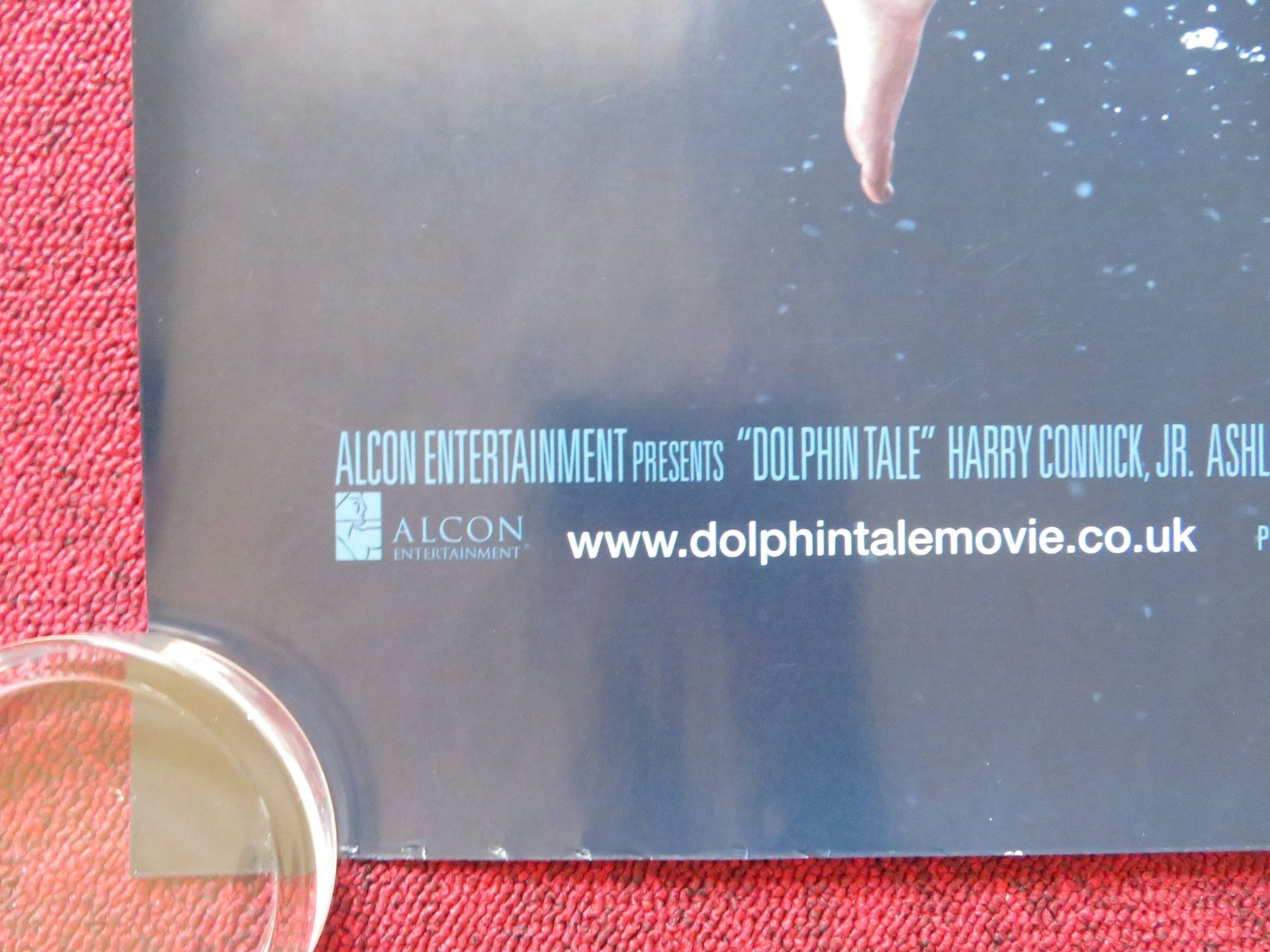 DOLPHIN TALE UK QUAD (30"x 40") ROLLED POSTER HARRY CONNICK JR. ASHLEY JUDD 2011 Rendezvous Cinema Movie posters