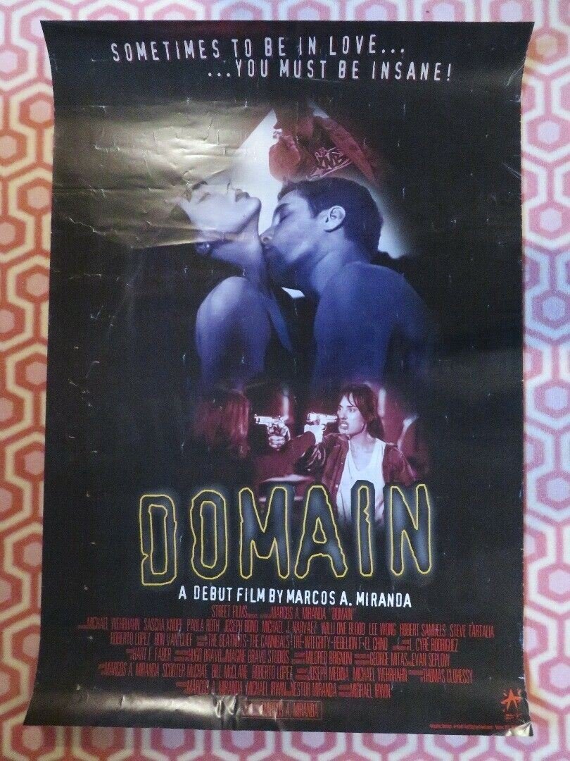 DOMAIN/ BLAZIN' US ONE SHEET ROLLED POSTER MICHAEL WEHRHAHN 2001 - Rendezvous Cinema
