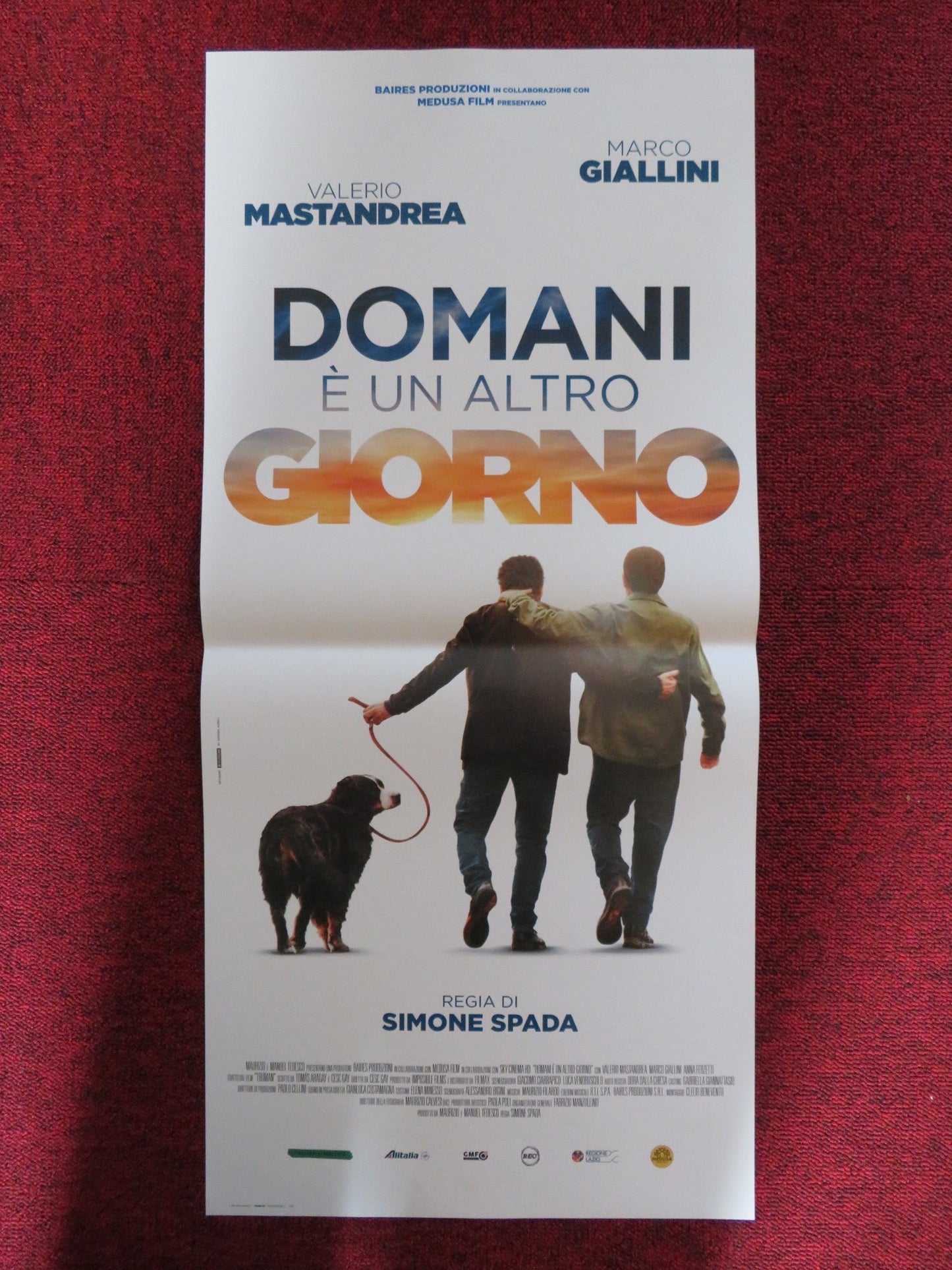 DOMANI E UN ALTRO GIORNO ITALIAN LOCANDINA POSTER VALERIO MASTANDREA 2019 Rendezvous Cinema Movie posters