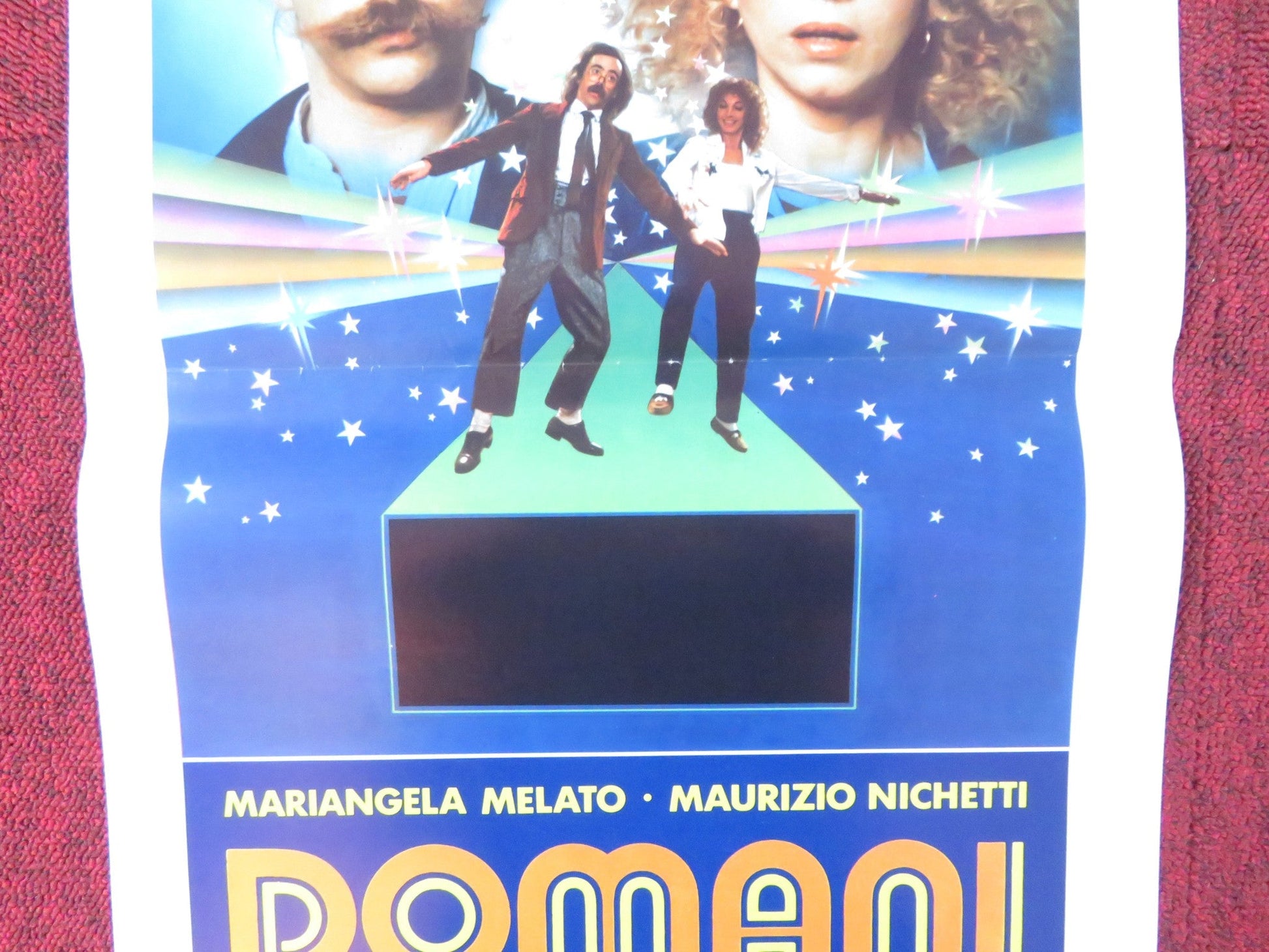DOMANI SI BALLA! ITALIAN LOCANDINA POSTER MARIANGELA MELATO M. NICHETTI 1982 Rendezvous Cinema Movie posters