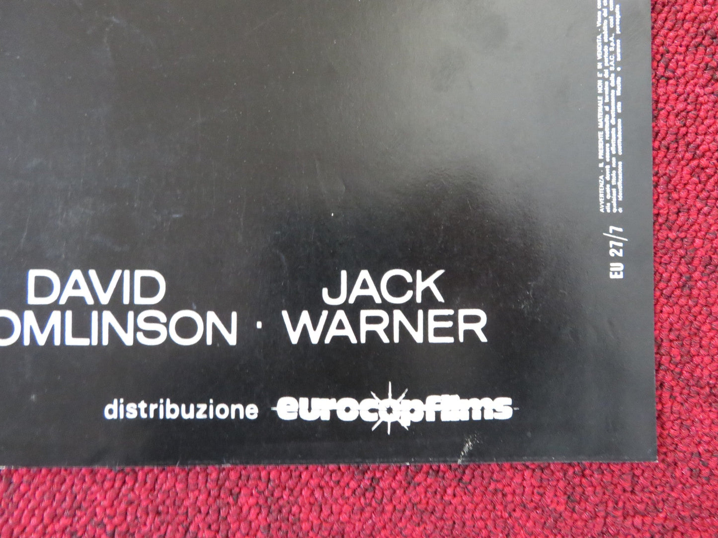 DOMINIQUE - A ITALIAN FOTOBUSTA POSTER CLIFF ROBERTSON JEAN SIMMONS 1979 Rendezvous Cinema Movie posters