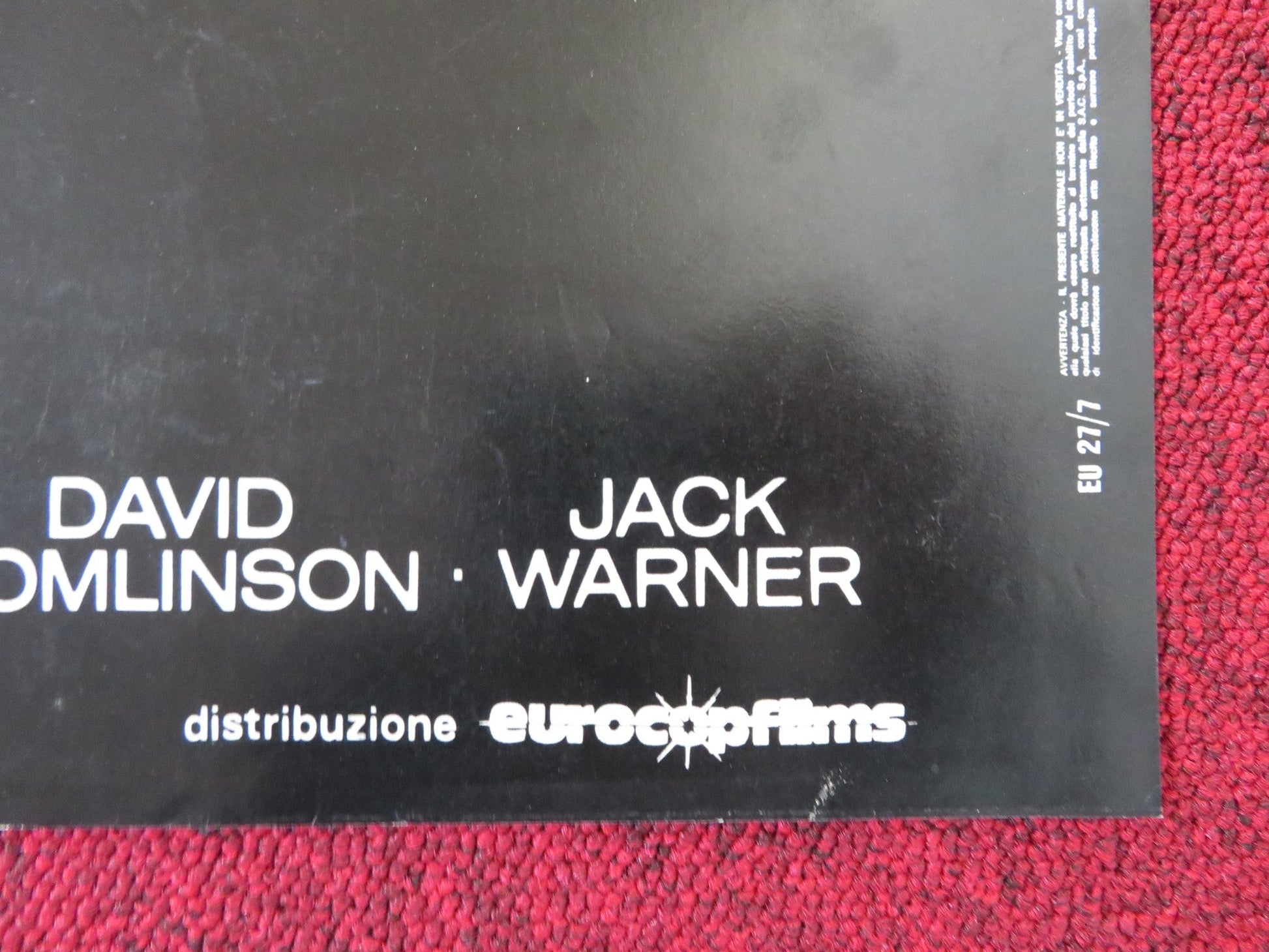 DOMINIQUE - A ITALIAN FOTOBUSTA POSTER CLIFF ROBERTSON JEAN SIMMONS 1979 Rendezvous Cinema Movie posters