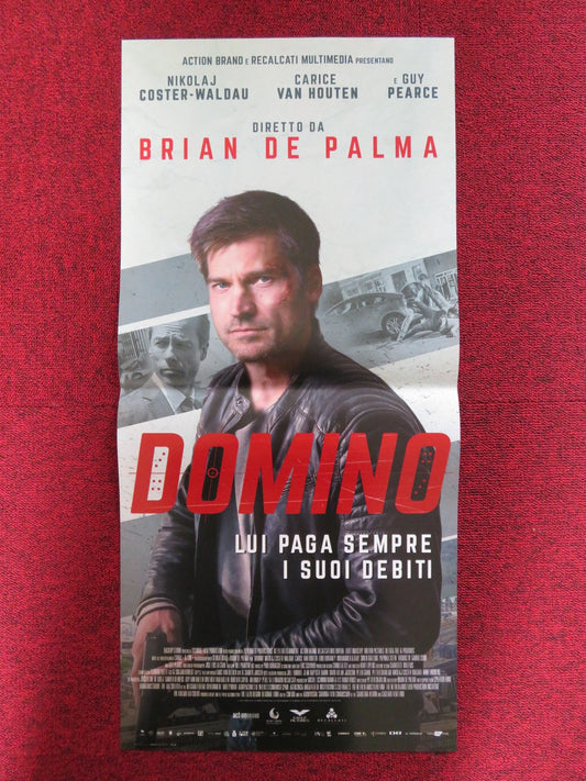 DOMINO ITALIAN LOCANDINA POSTER BRIAN DE PALMA NIKOLAJ COSTER WALDAU 2019 Rendezvous Cinema Movie posters