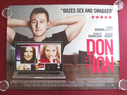DON JON UK QUAD (30"x 40") ROLLED POSTER JOSEPH GORDON - LEVITT S. JOHANSSON 2013 Rendezvous Cinema Movie posters