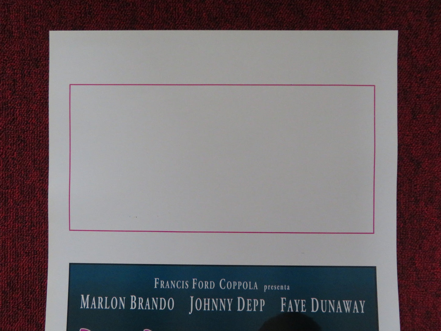 DON JUAN DEMARCO ITALIAN LOCANDINA POSTER MARLON BRANDO JOHNNY DEPP 1994 Rendezvous Cinema Movie posters