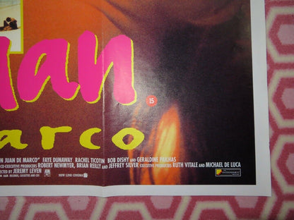 DON JUAN DEMARCO QUAD (30" x 40") POSTER MARLON BRANDO JOHNNY DEPP 1994 - Rendezvous Cinema