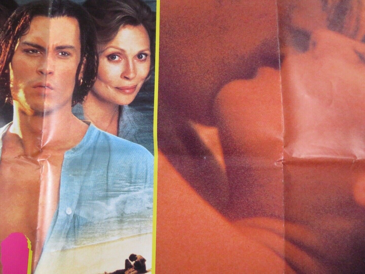 DON JUAN DEMARCO QUAD (30" x 40") POSTER MARLON BRANDO JOHNNY DEPP 1994 - Rendezvous Cinema