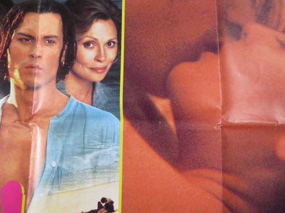 DON JUAN DEMARCO QUAD (30" x 40") POSTER MARLON BRANDO JOHNNY DEPP 1994 - Rendezvous Cinema