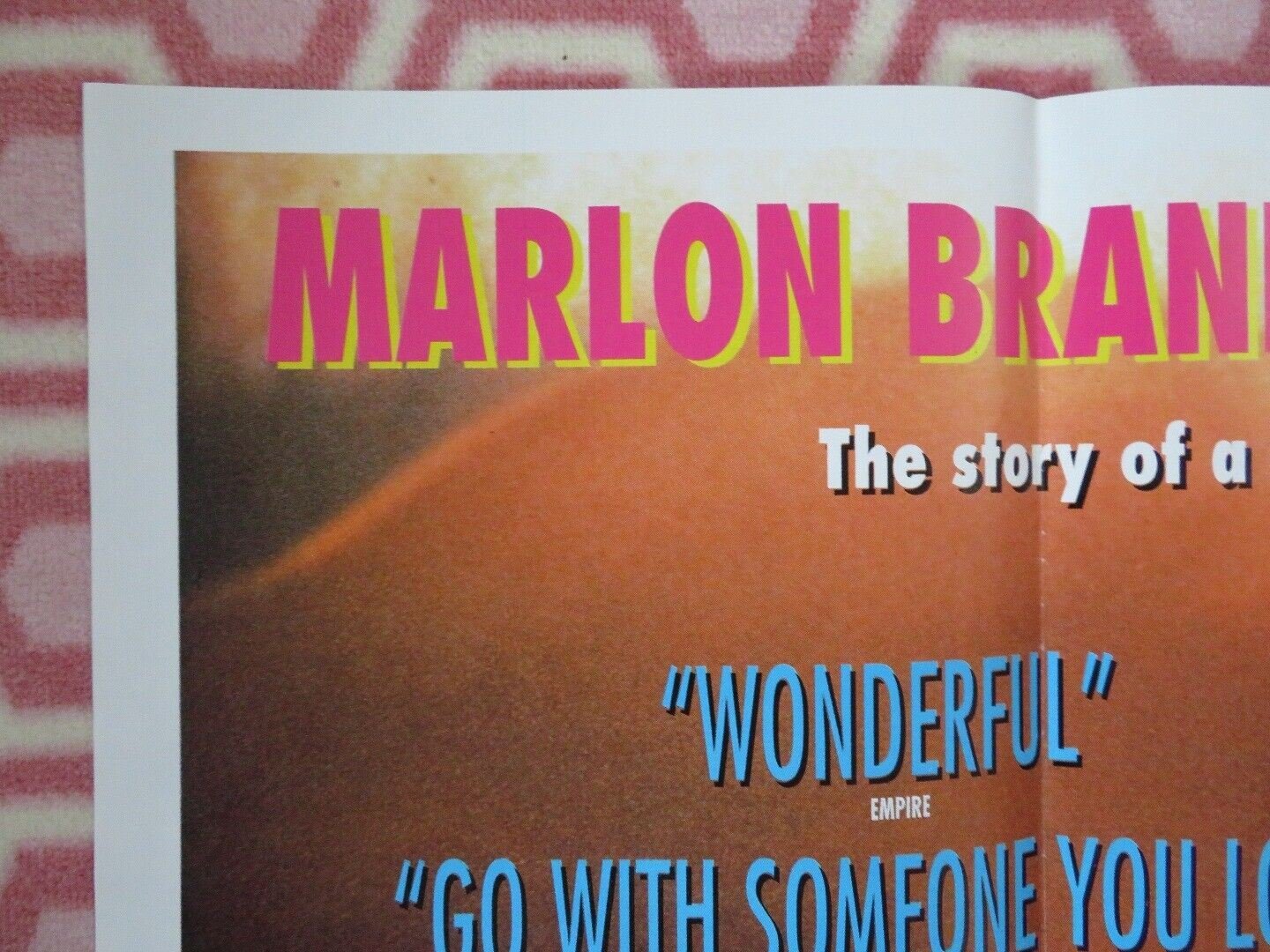 DON JUAN DEMARCO QUAD (30" x 40") POSTER MARLON BRANDO JOHNNY DEPP 1994 - Rendezvous Cinema