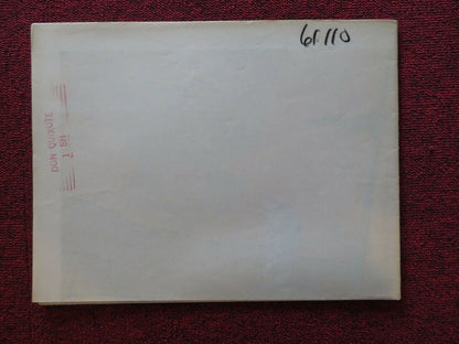 DON QUIXOTE FOLDED US ONE SHEET POSTER NIKOLAI CHERKASOV YURI TOLUBEYEV 1961 Movie posters