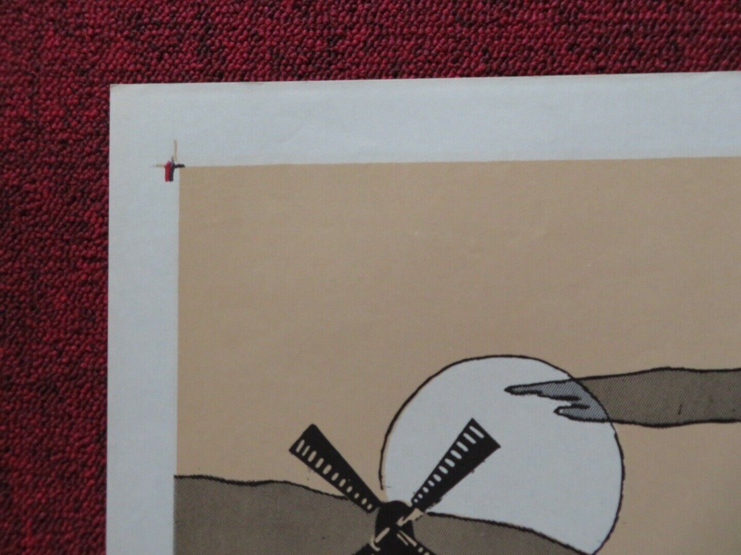 DON QUIXOTE FOLDED US ONE SHEET POSTER NIKOLAI CHERKASOV YURI TOLUBEYEV 1961 Movie posters