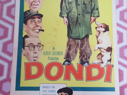 DONDI US INSERT (14"x 36") POSTER DAVID JANSSEN PATTI PAGE 1961 Movie posters