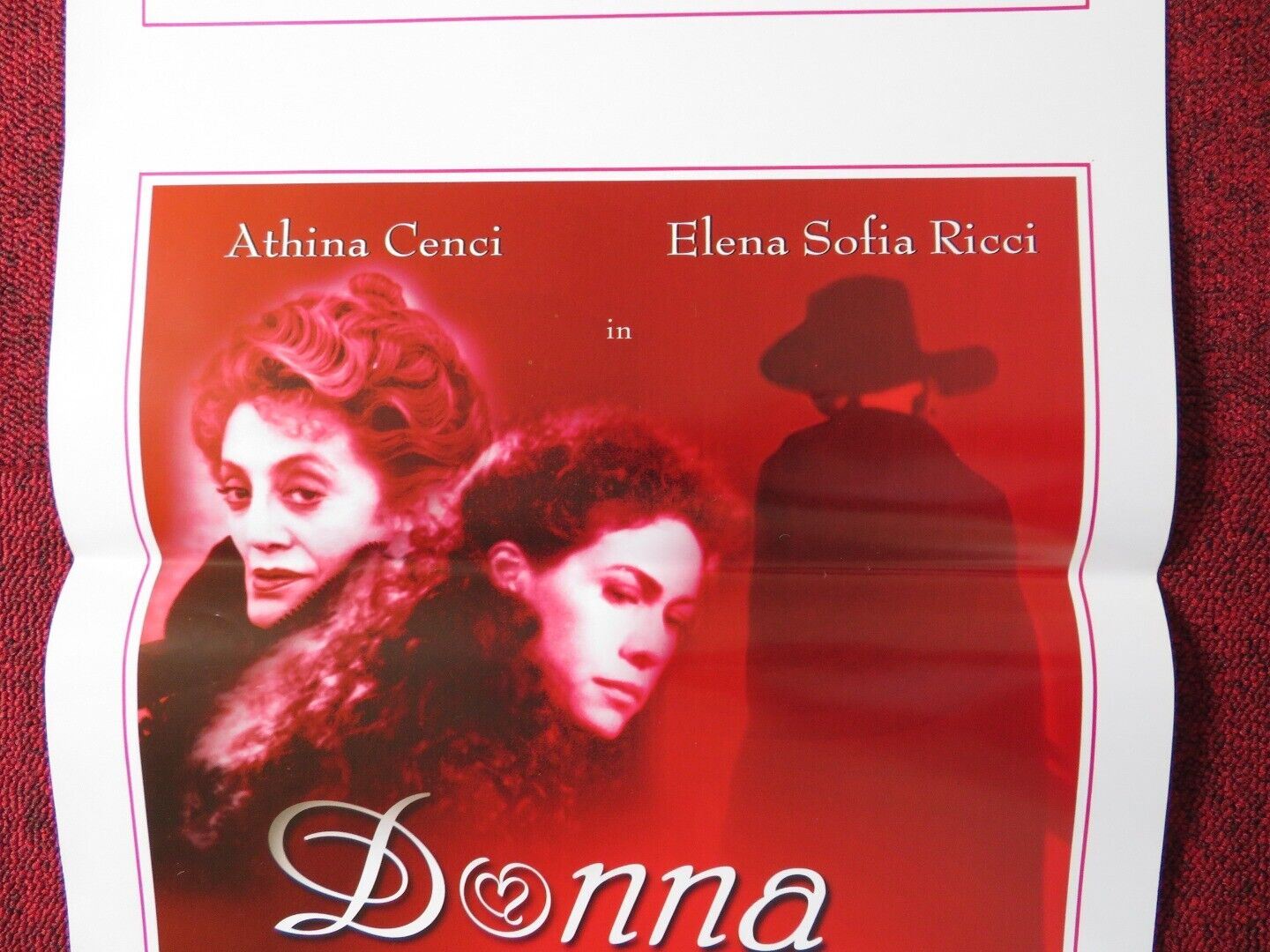 DONNA DI PIACERE ITALIAN LOCANDINA (27.5"x13") POSTER ANTINI CNECI 1998 Movie posters