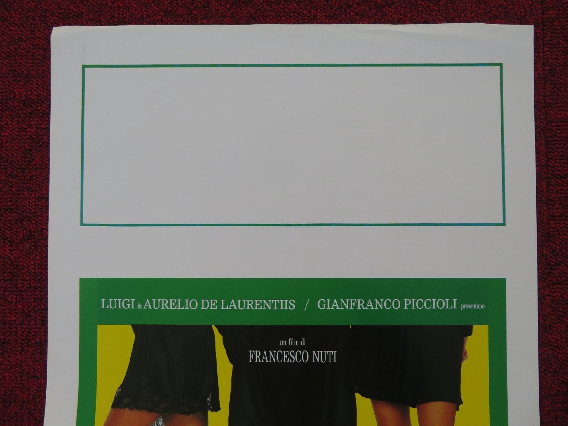 DONNE CON LE GONNE ITALIAN LOCANDINA POSTER FRANCESCO NUTI CAROLE BOUQUET 1991 Rendezvous Cinema Movie posters