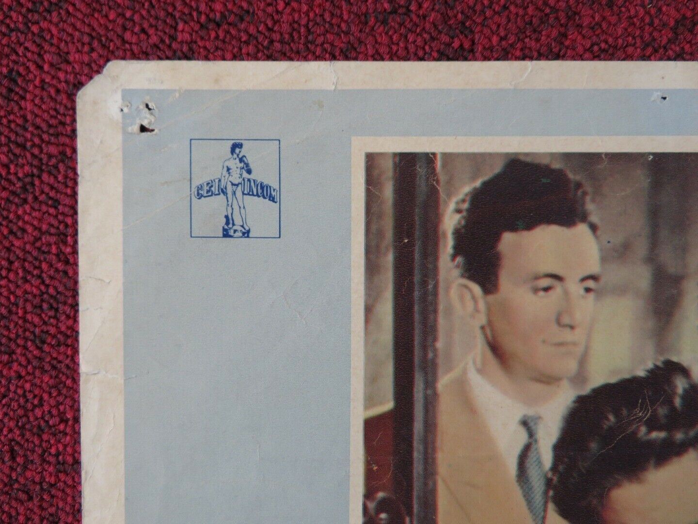 DONNE PROIBITE / ANGELS OF DARKNESS ITALIAN FOTOBUSTA POSTER LINDA DARNELL 1954 Movie posters