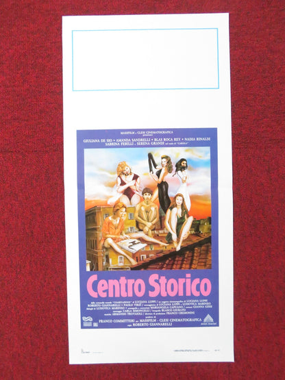 DONNE SOTTOTETTO ITALIAN LOCANDINA POSTER GIULIANO DE SIO AMANDA SANDRELLI 1992 Rendezvous Cinema Movie posters