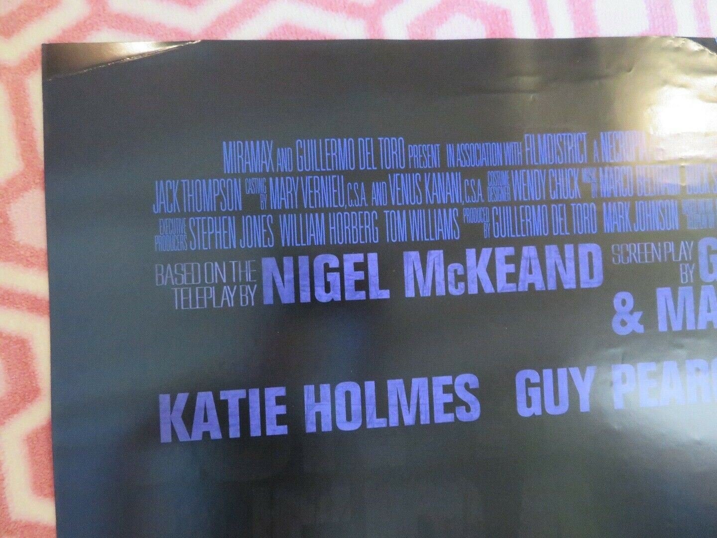 DON'T BE AFRAID OF THE DARK US ONE SHEET ROLLED POSTER GUILLERMO DEL TORO 2010 Movie posters