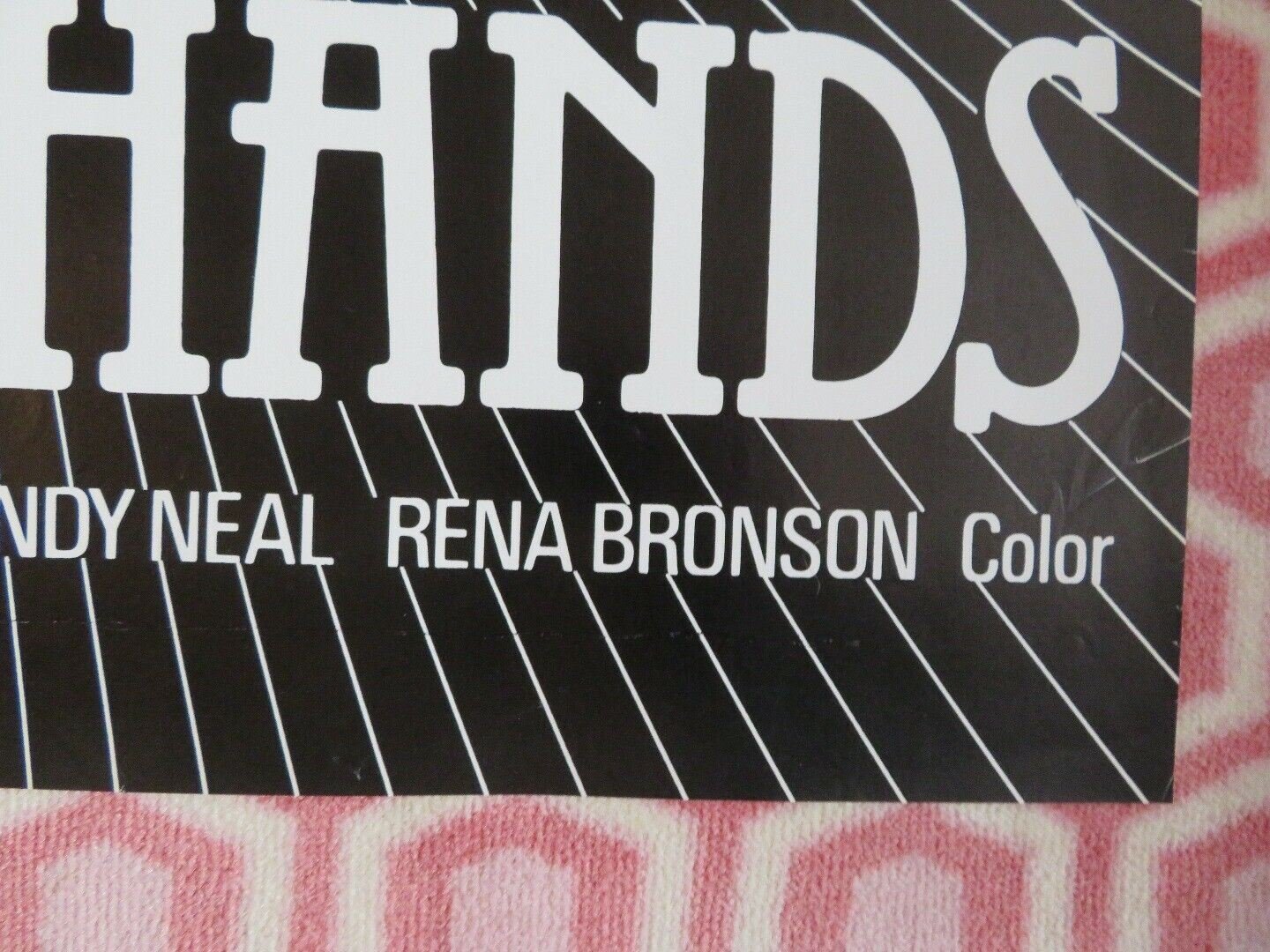 DON'T CHANGE HANDS / Fornicon US ONE SHEET POSTER IVONE PAUL CINDY NEAL 1971 Rendezvous Cinema Movie posters