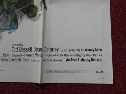 DON'T DRINK THE WATER FOLDED US ONE SHEET POSTER JACKIE GLEASON E. PARSONS 1969 Movie posters