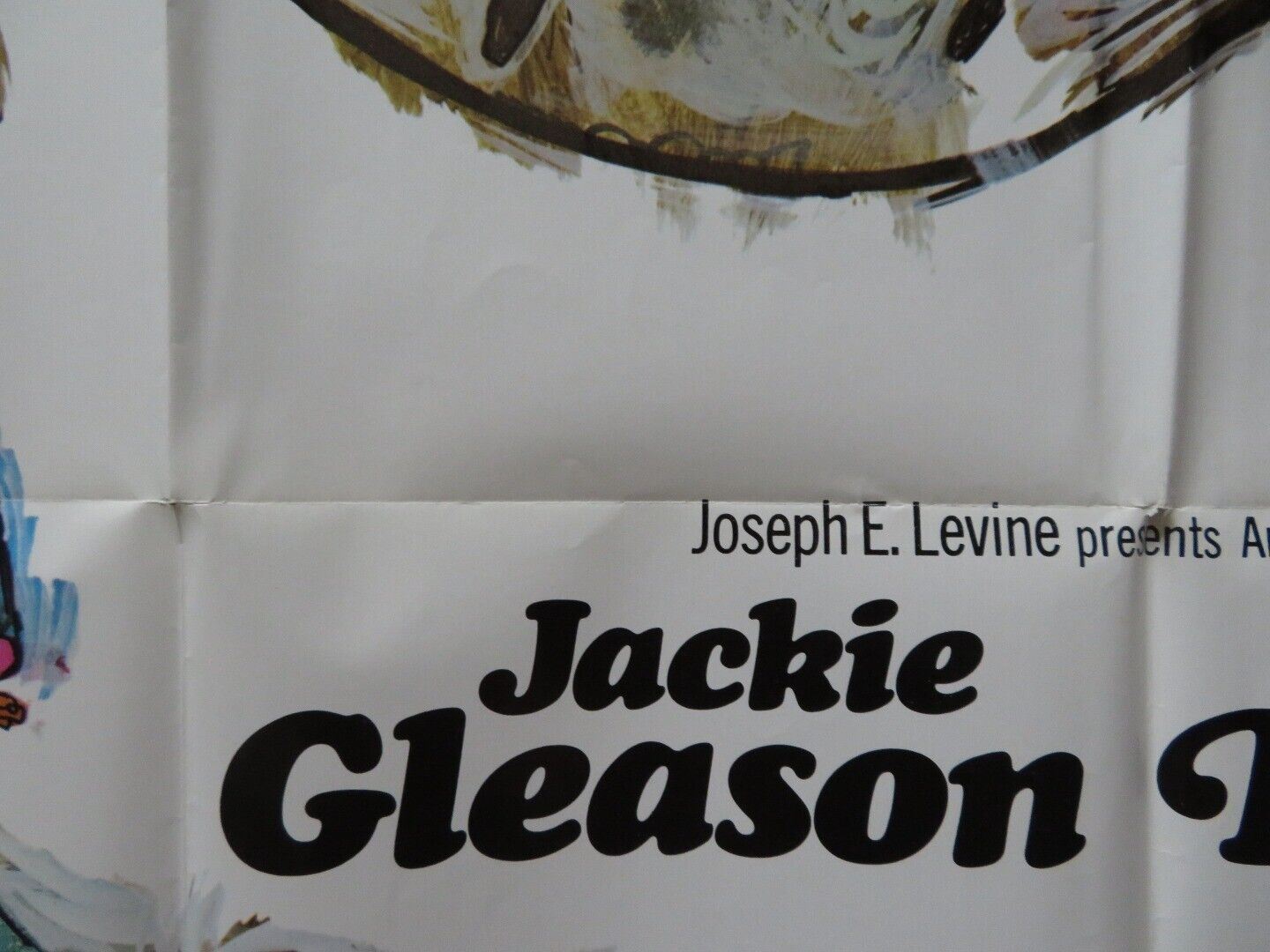 DON'T DRINK THE WATER FOLDED US ONE SHEET POSTER JACKIE GLEASON E. PARSONS 1969 Movie posters