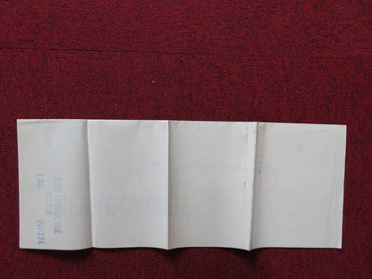 DON'T DRINK THE WATER FOLDED US ONE SHEET POSTER JACKIE GLEASON E. PARSONS 1969 Movie posters