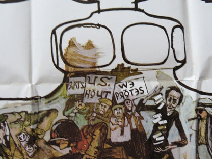 DON'T DRINK THE WATER FOLDED US ONE SHEET POSTER JACKIE GLEASON E. PARSONS 1969 Movie posters