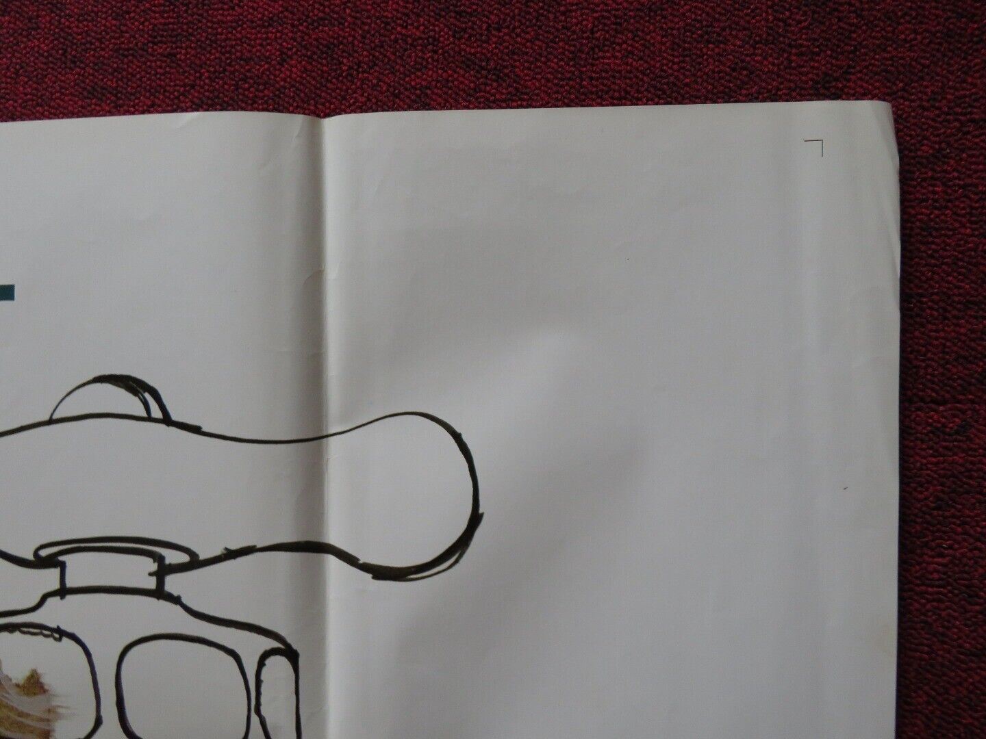 DON'T DRINK THE WATER FOLDED US ONE SHEET POSTER JACKIE GLEASON E. PARSONS 1969 Movie posters