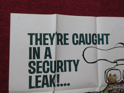 DON'T DRINK THE WATER FOLDED US ONE SHEET POSTER JACKIE GLEASON E. PARSONS 1969 Movie posters