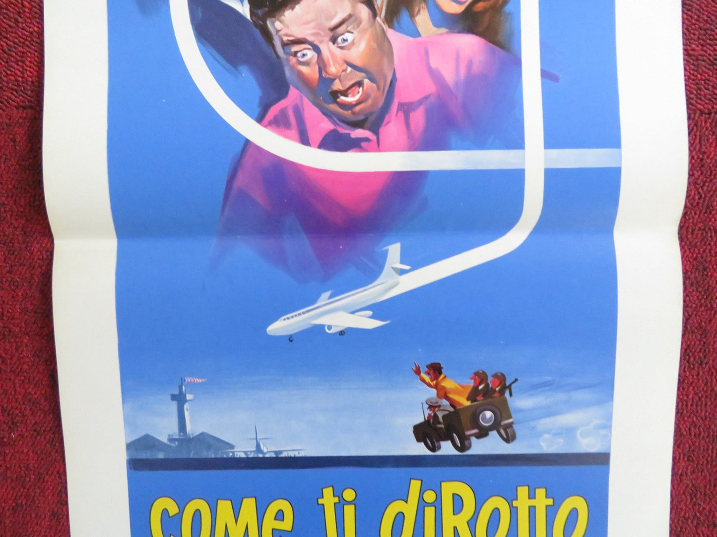 DON'T DRINK THE WATER ITALIAN LOCANDINA POSTER JACKIE GLEESON E. PARSONS 1970 Rendezvous Cinema Movie posters
