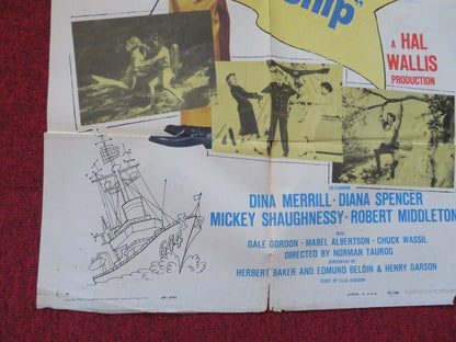 DON'T GIVE UP SHIP FOLDED US ONE SHEET POSTER JERRY LEWIS 1959 - Rendezvous Cinema