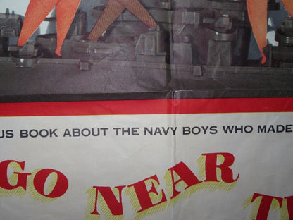 DON'T GO NEAR THE WATER FOLDED US ONE SHEET POSTER GLEEN FORD GIA SCALA 1957 Movie posters