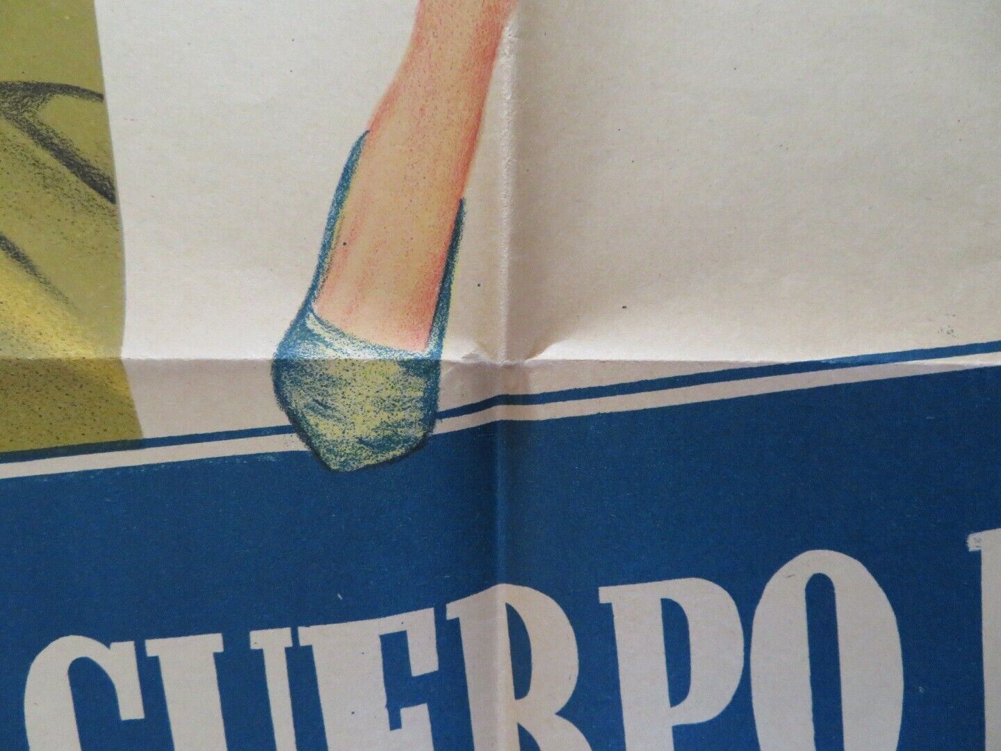 DON'T JUST STAND THERE FOLDED ARGENTINA ONE SHEET POSTER ROBERT WAGNER MARY 1968 Movie posters