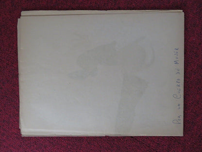 DON'T JUST STAND THERE FOLDED ARGENTINA ONE SHEET POSTER ROBERT WAGNER MARY 1968 Movie posters