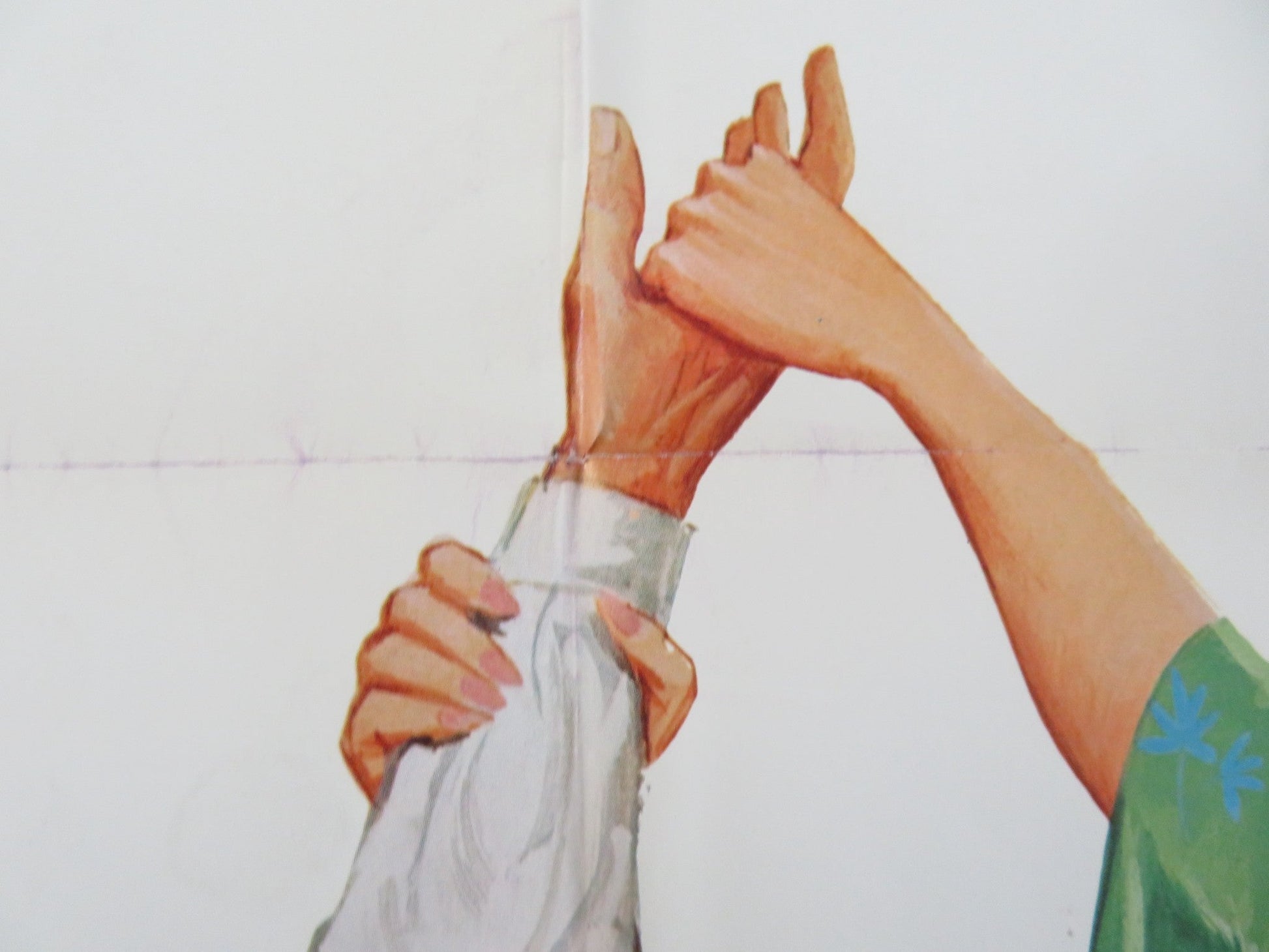 DON'T JUST STAND THERE FOLDED US ONE SHEET POSTER R. WAGNER GLYNIS JOHNS 1968 Rendezvous Cinema Movie posters