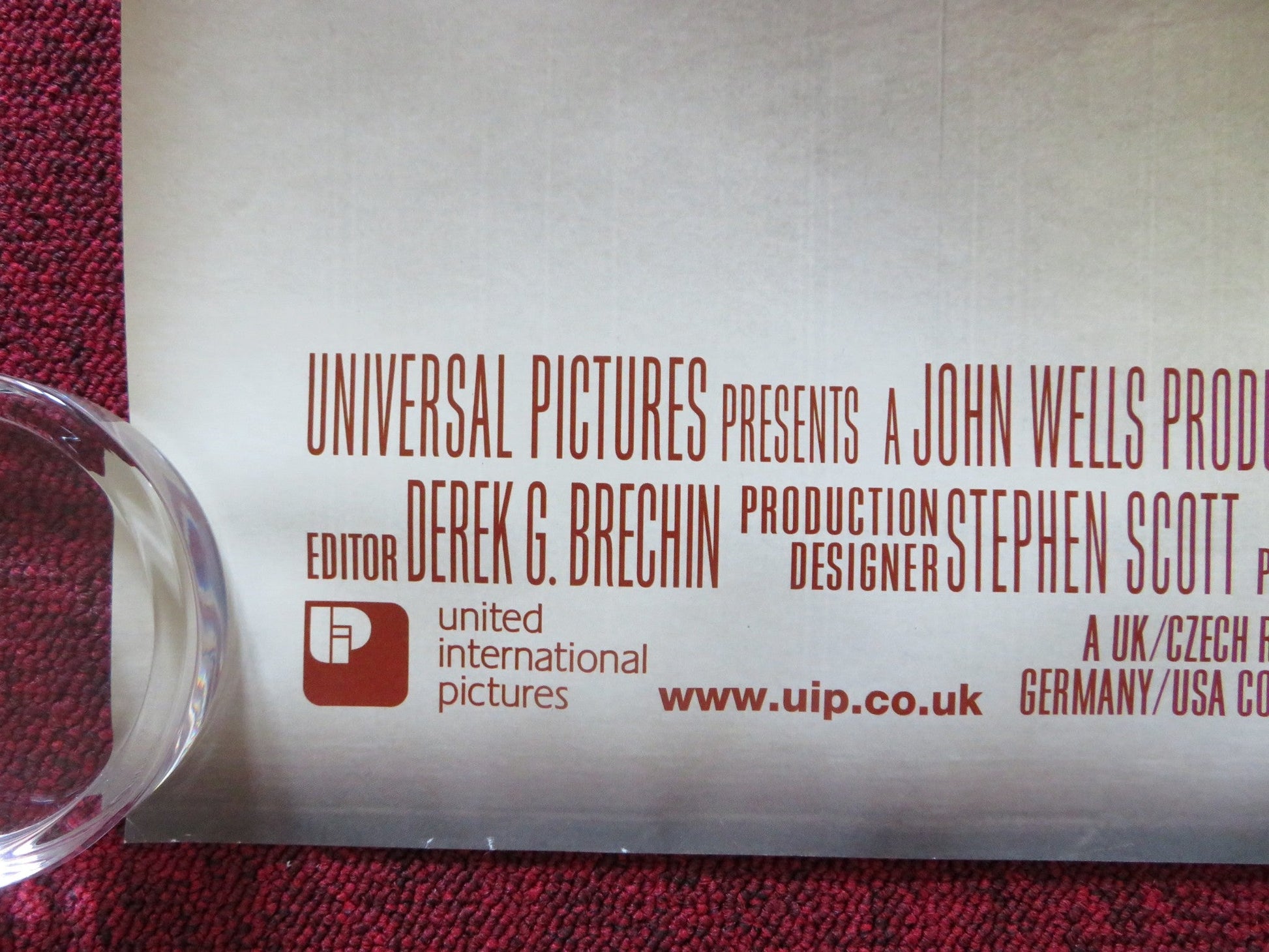 DOOM UK QUAD (30"x 40") ROLLED POSTER DWAYNE JOHNSON KARL URBAN 2005 Rendezvous Cinema Movie posters