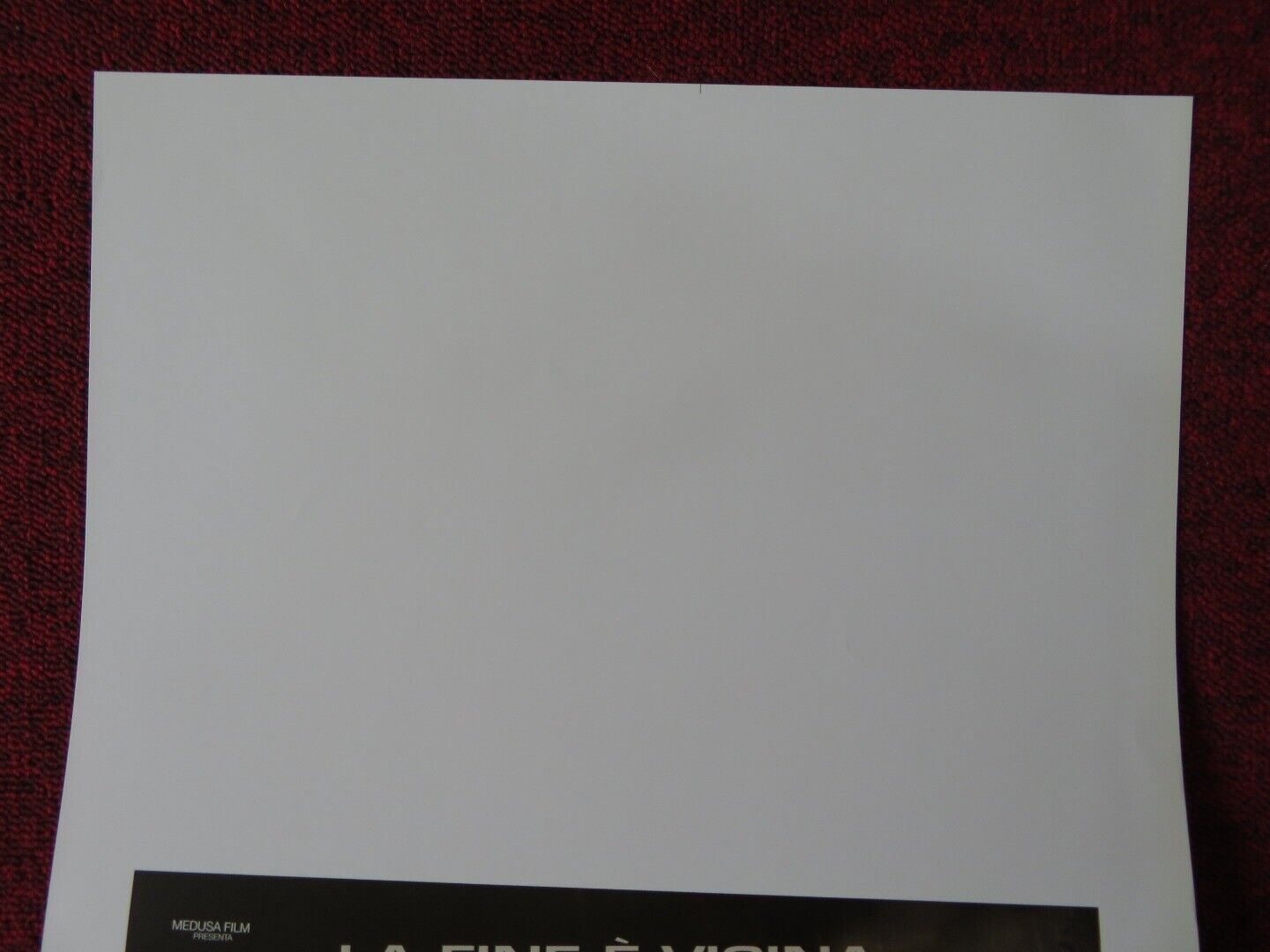 DOOMSDAY ITALIAN LOCANDINA (27.5"x13") POSTER NEIL MARSHALL CARYN PETERSON 2008 Movie posters