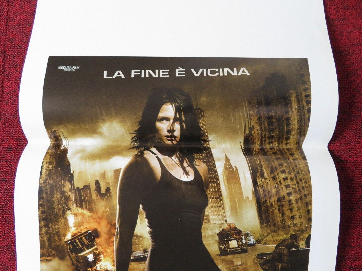 DOOMSDAY ITALIAN LOCANDINA (27.5"x13") POSTER NEIL MARSHALL CARYN PETERSON 2008 Movie posters