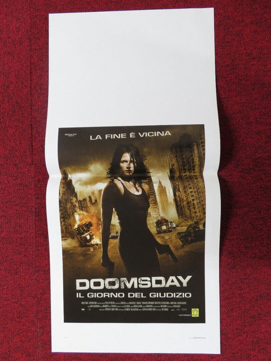 DOOMSDAY ITALIAN LOCANDINA (27.5"x13") POSTER NEIL MARSHALL CARYN PETERSON 2008 Movie posters