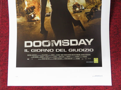 DOOMSDAY ITALIAN LOCANDINA (27.5"x13") POSTER NEIL MARSHALL CARYN PETERSON 2008 Movie posters