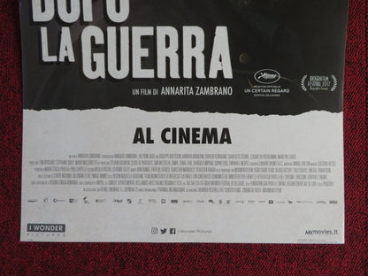 DOPO LA GUERRA ITALIAN LOCANDINA POSTER GIUSEPPE BATTISTON BARBORA BOBULOVA 2017 Rendezvous Cinema Movie posters