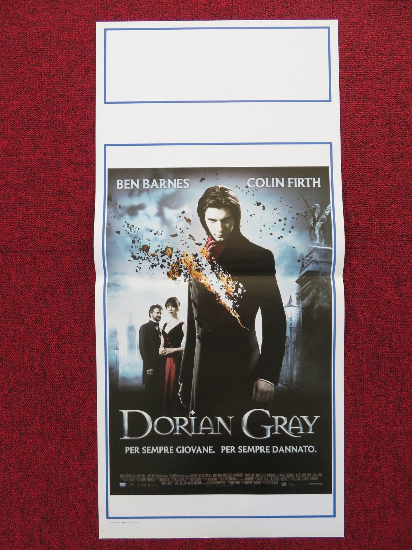 DORIAN GRAY ITALIAN LOCANDINA POSTER BEN BARNES COLIN FIRTH 2009 Rendezvous Cinema Movie posters
